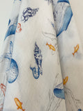 Ocean Life Wrap Muslin