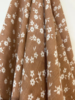Mustard Flower Wrap Muslin