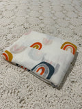 Bamboo Muslin Wrap - Rainbow