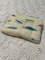 Bamboo Muslin Wrap - Feather - cream LAST ONE