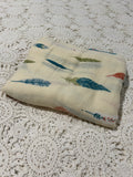 Bamboo Muslin Wrap - Feather - cream LAST ONE