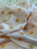 Sunshine Sun Pink Cotton Muslin Wrap