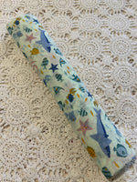 Sea Life Print Cotton Muslin Wrap