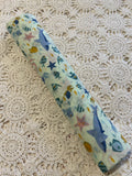 Sea Life Print Cotton Muslin Wrap