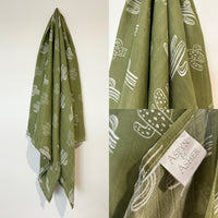 Cactus Bamboo Wrap Muslin
