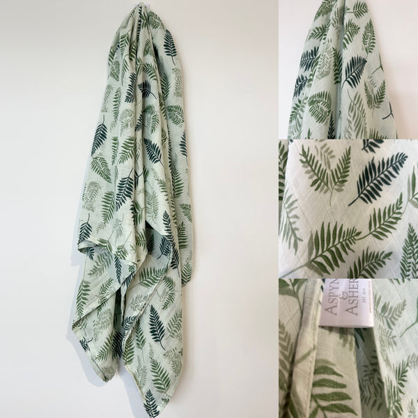 Fern Leaf Wrap Muslin